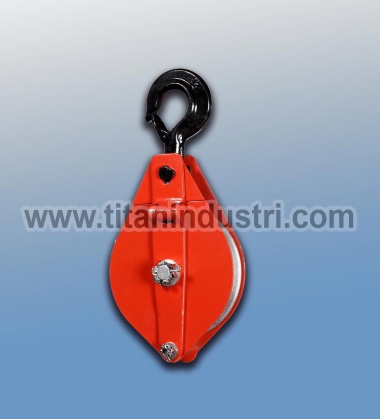 accesorios maniobras – polea acero