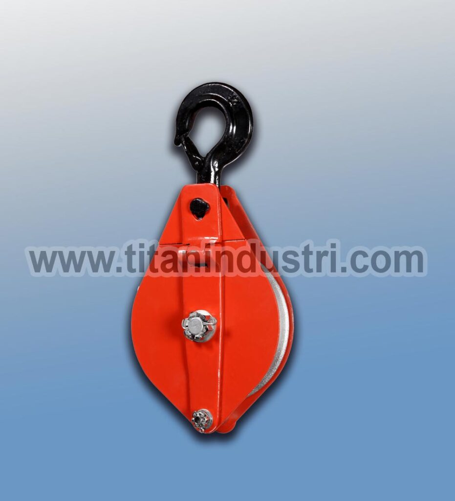 accesorios maniobras – polea acero
