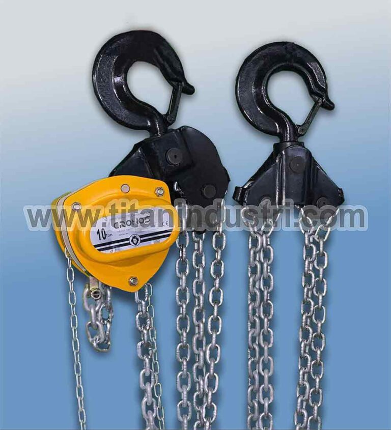 tecle manual – tecle manual de cadena  10 ton