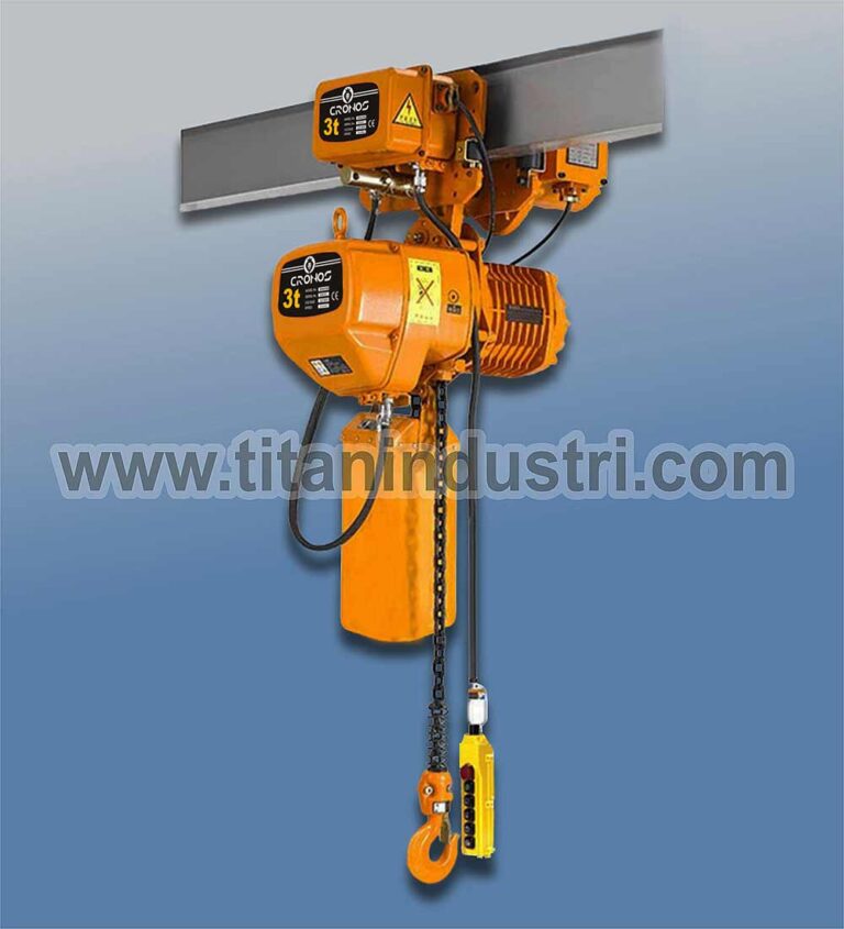 tecle electrico – tecle con trolley 3 ton