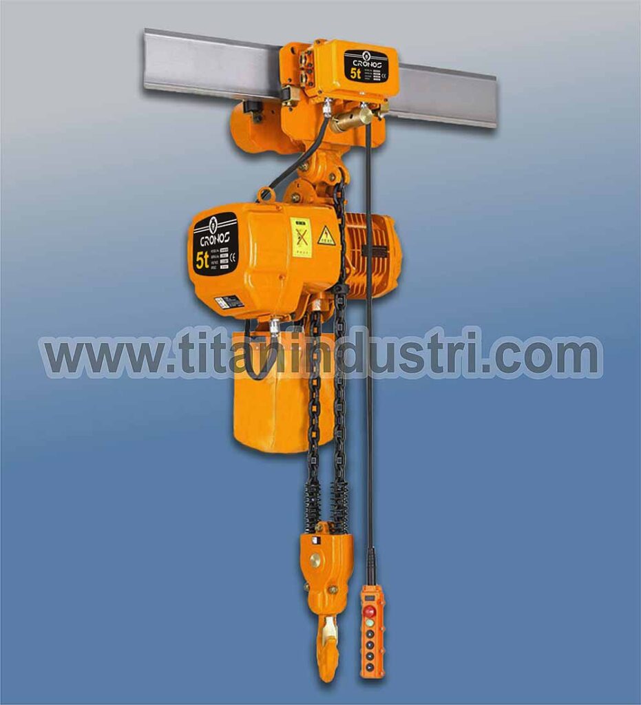 tecle electrico – tecle con trolley 5 ton