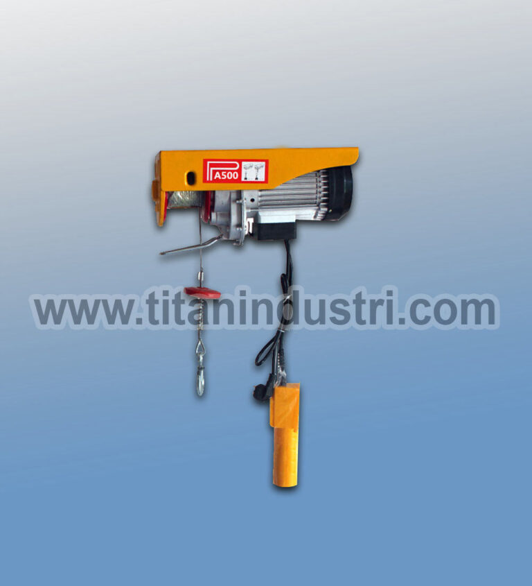 winche electrico – winche monofasico PA2